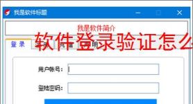 软件登录验证怎么做？5种高效实现方案详解