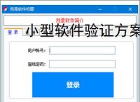 小型软件验证方案：轻量高效的授权保护策略