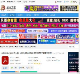 Acrobat DC2025免安装下载 Adobe Acrobat Pro DC v2025.001.20521 中文免费绿色便携版 64位 下载-脚本之家